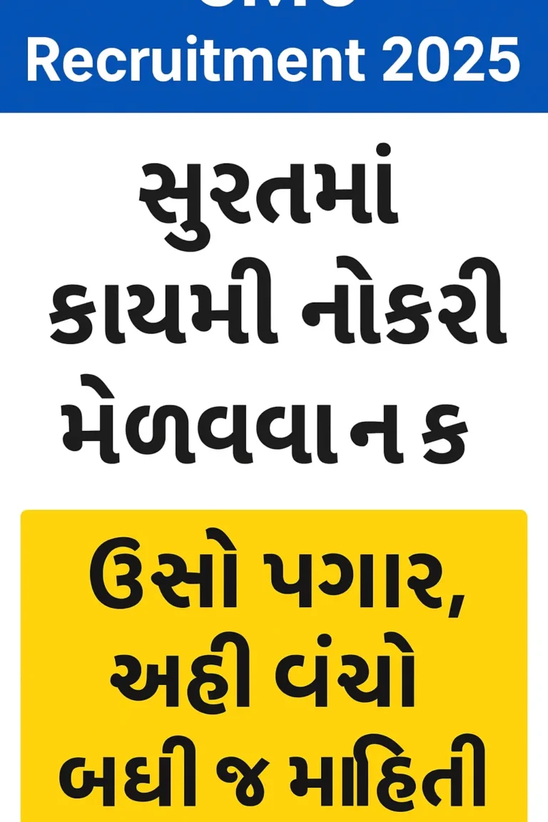 SMC Recruitment 2025