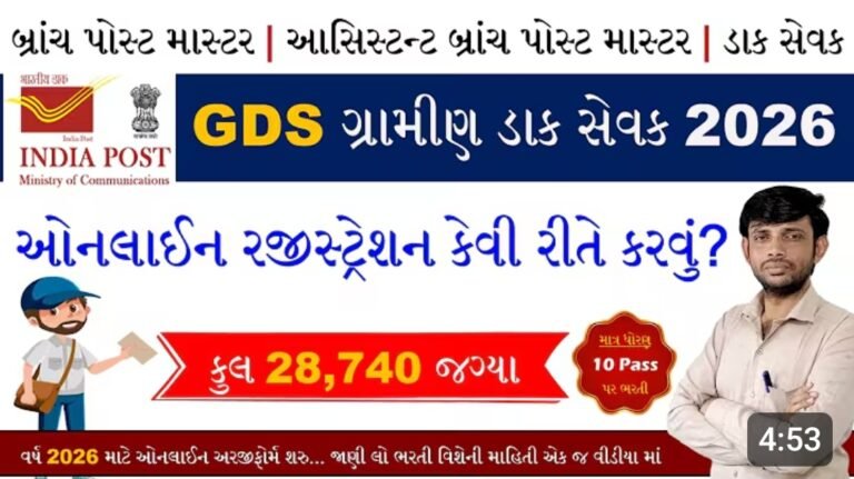India Post GDS recruitment 2026