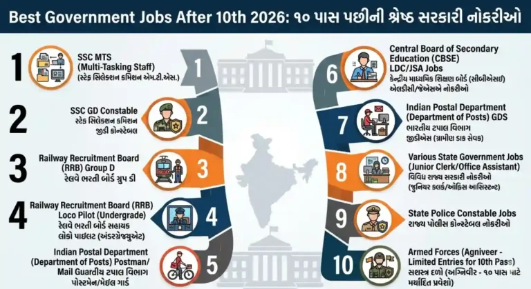 Best Government Jobs After 10th 2026