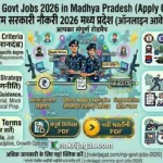 Latest Govt Jobs 2026 in Madhya Pradesh Apply Online – Vacancy, Salary, Eligibility
