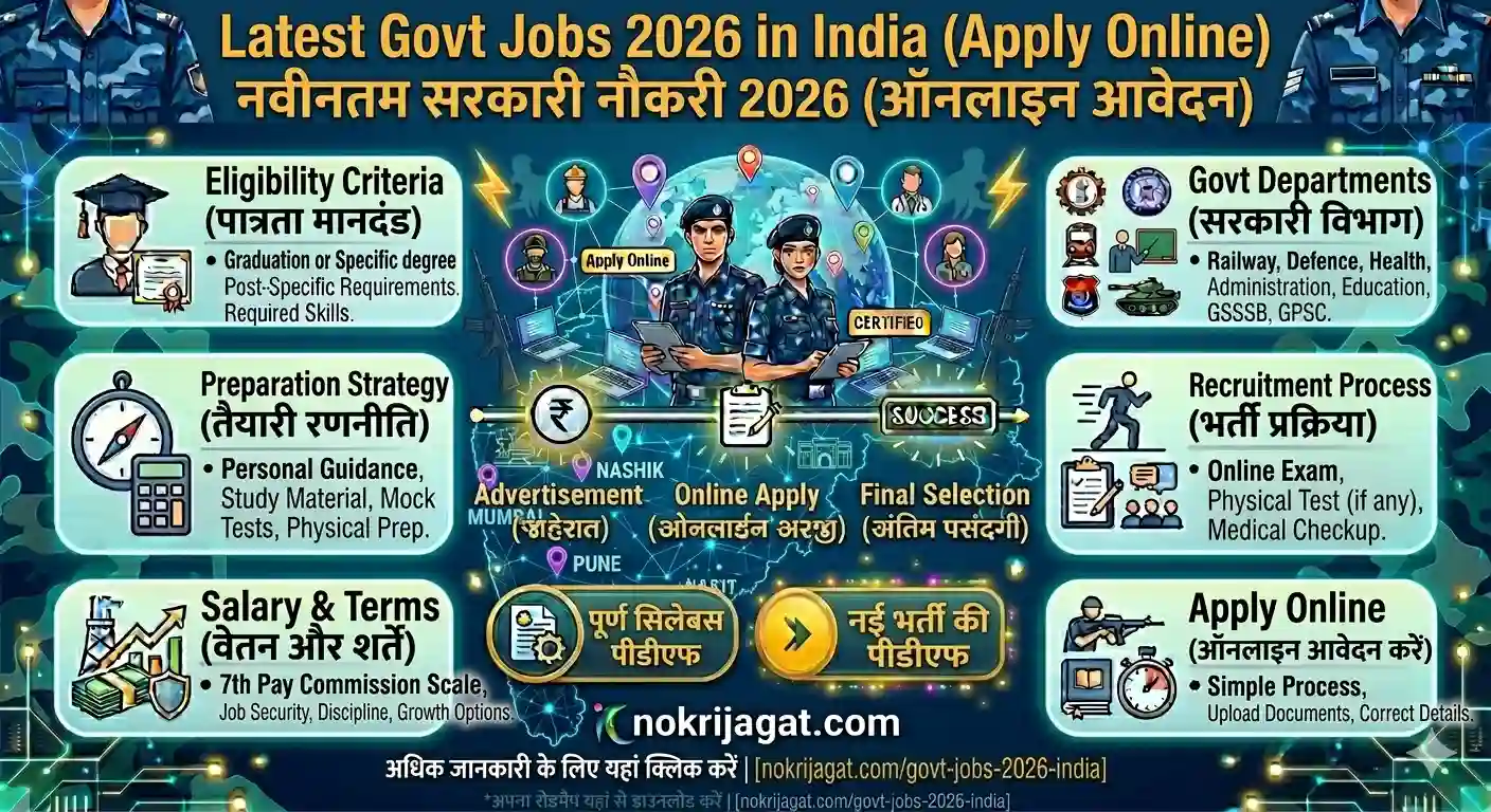 Latest Govt Jobs 2026 in Maharashtra Apply Online