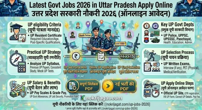 Latest Govt Jobs 2026 in Uttar Pradesh Apply Online